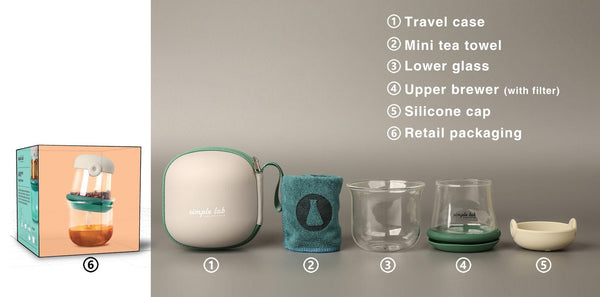 AIRO-Mini Tea Brewer Teapot Teshuah Tea and Coffee Company