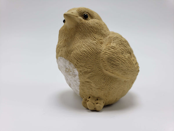 Baby Chick Clay Statue (Facing Left Shoulder) Accessories Teshuah Tea Company