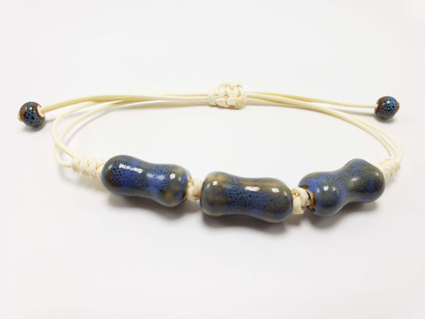 Hourglass Bracelet Bracelets Teshuah Tea Company Periwinkle