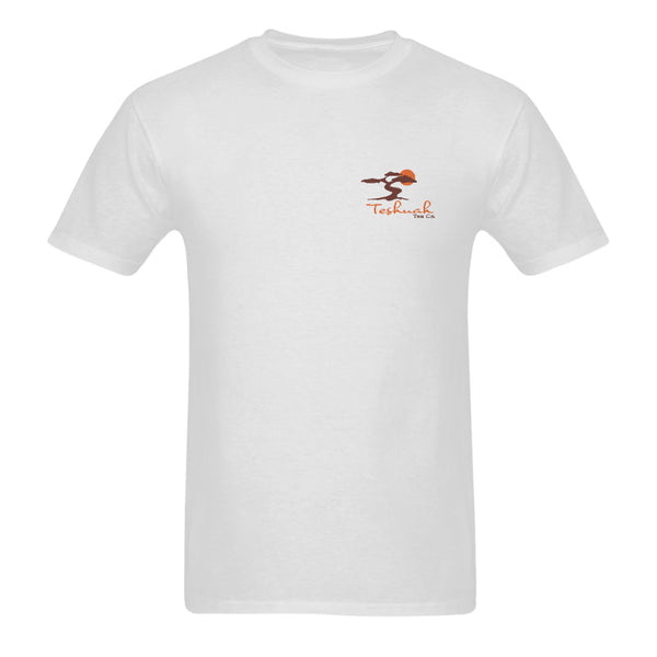 Men's T-Shirt in USA Size (Two Sides Printing) T-shirts EPROLO-POD S WHITE