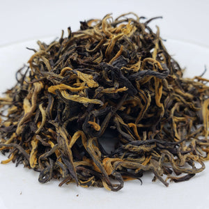Pu'er Maofeng (Feather Mountain) Black Tea Loose Leaf Tea Teshuah Tea Company 50 grams 