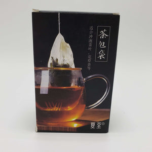 100 Count Single Use Fillable Tea Bags Accessories Teshuah Tea Company 