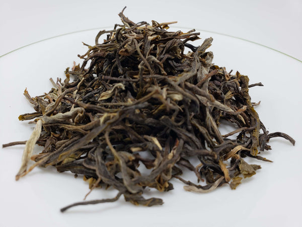 90 Year-Old Wild Tree Loose Leaf Tea Pu'erbang East Raw Tea Loose Leaf Tea Teshuah Tea Company 50 grams 