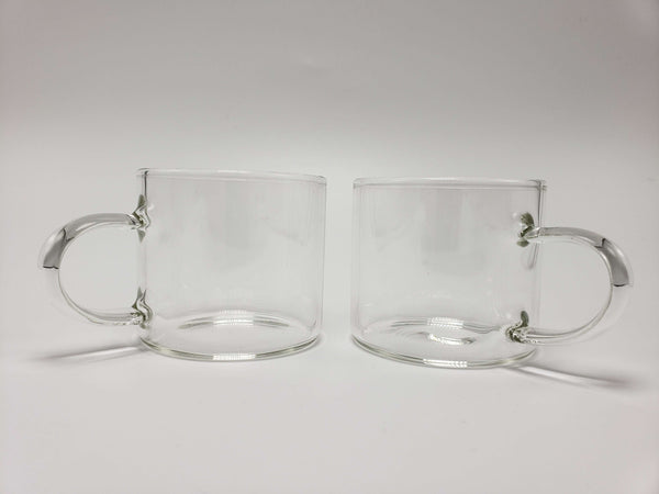 Glass Tea Cups (2 pack) Accessories Teshuah Tea Company 