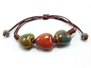 Heart of Gold Bracelet Multi-colored 