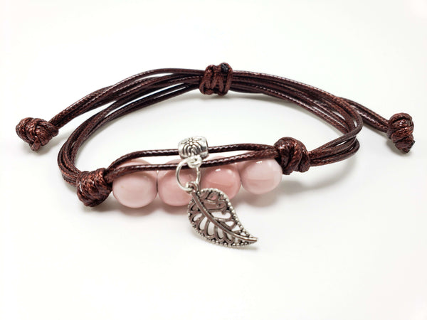 Life Divine Bracelet Bracelets Teshuah Tea Company Pink 