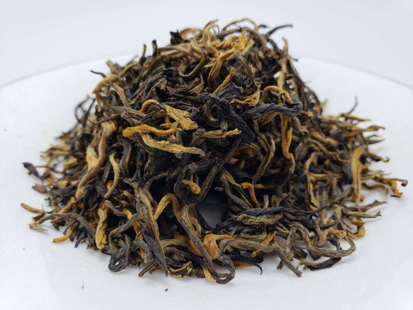 Pu'er Maofeng (Feather Mountain) Black Tea Loose Leaf Tea Teshuah Tea Company 50 grams 